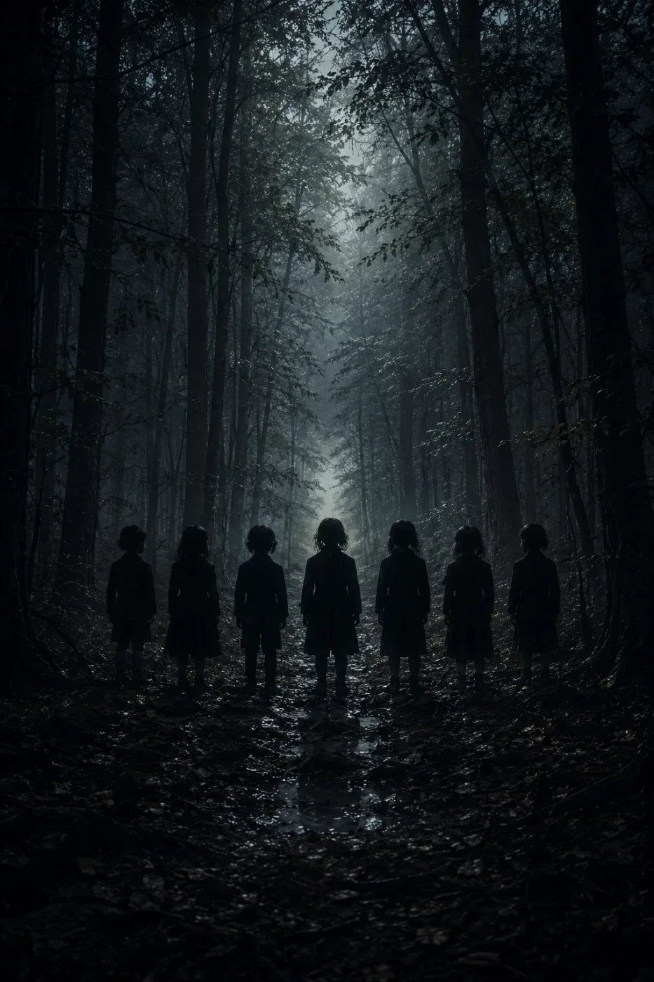 Sept âmes — Sept enfants. Sept destins. Une légende qui hante les forêts de la Margeride.
