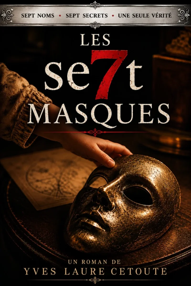 Couverture de &laquo;&nbsp;Les se7t masques&nbsp;&raquo; par Cetoute Yves Laure