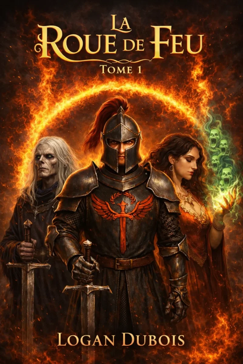 Couverture de &laquo;&nbsp;La Roue De Feu&nbsp;&raquo; par Logan dubois