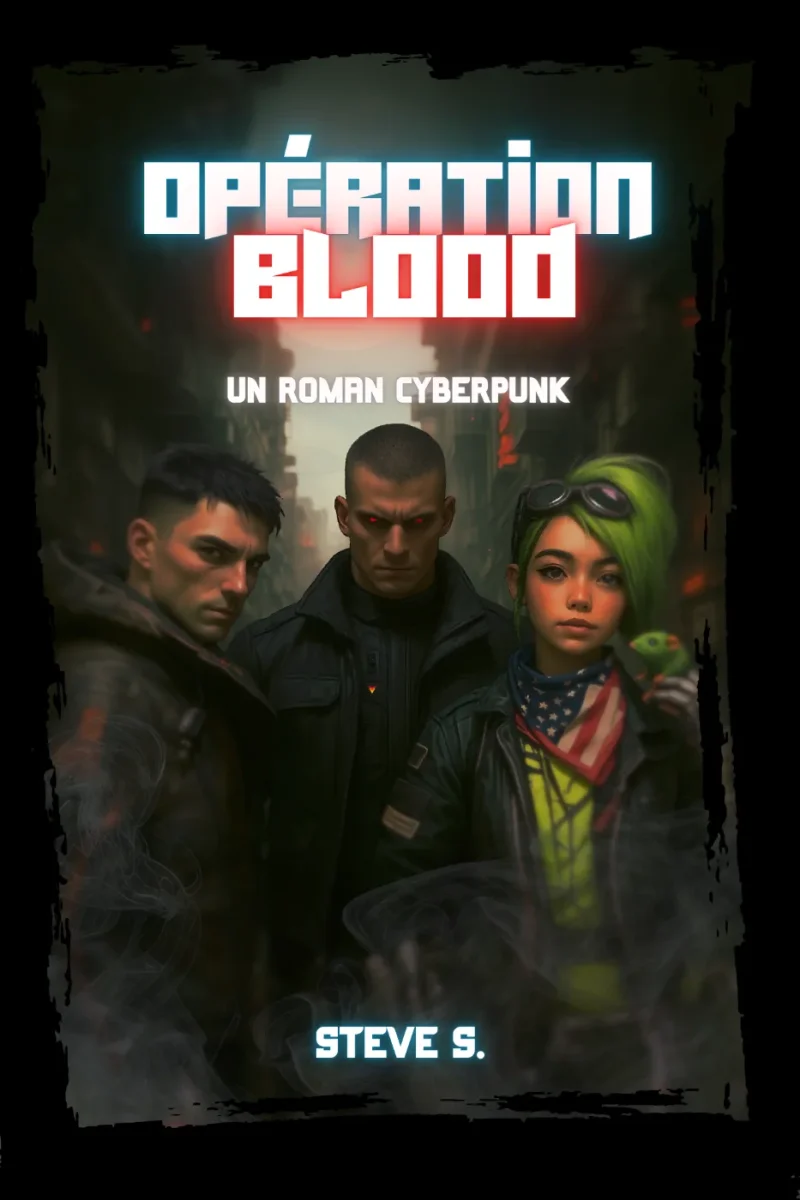 Couverture de &laquo;&nbsp;Opération Blood&nbsp;&raquo; par Steve Hesse