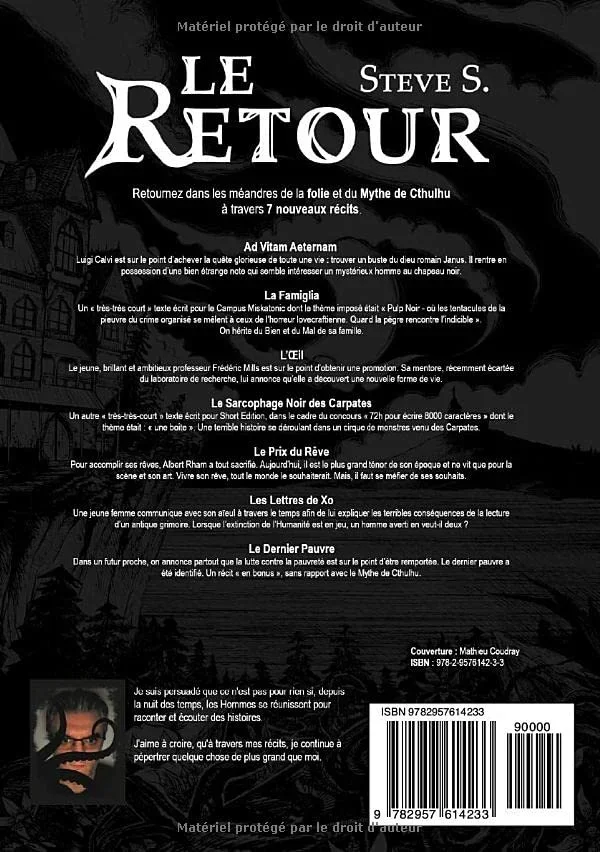 Quatrième de couverture de &laquo;&nbsp;Le Retour&nbsp;&raquo;