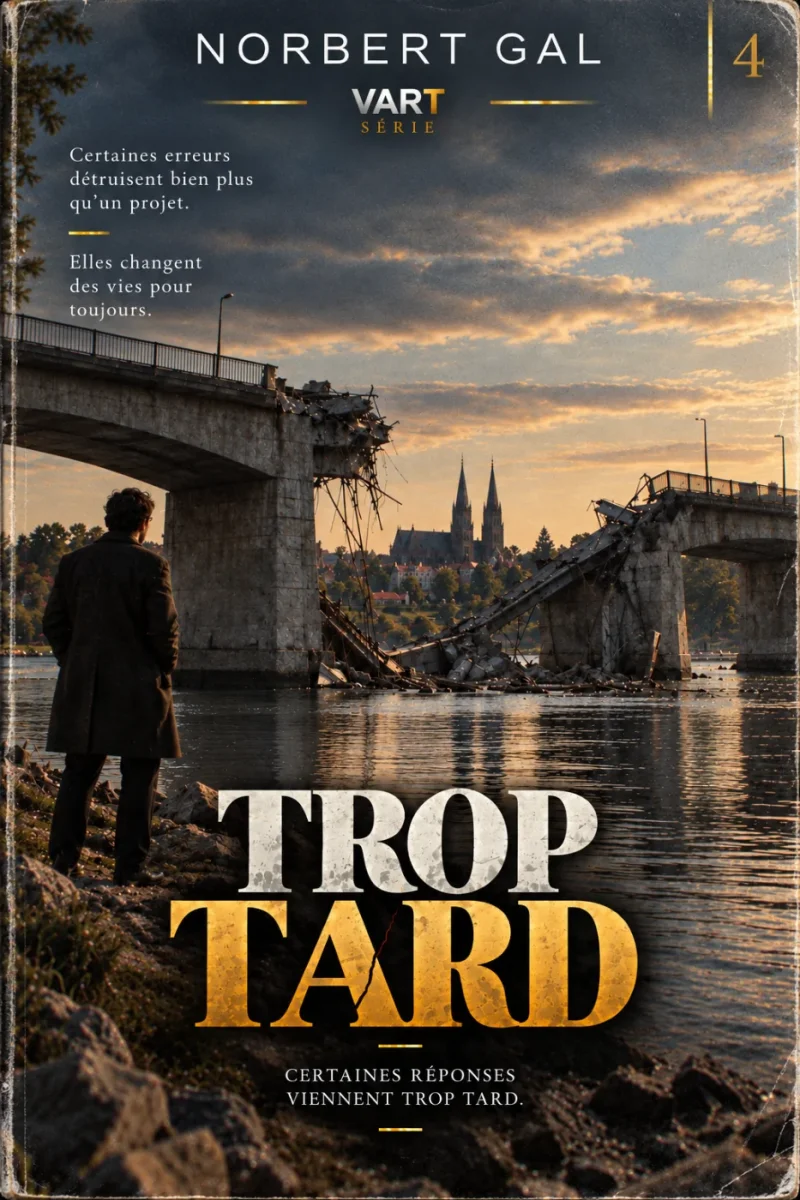 Couverture de &laquo;&nbsp;Trop tard&nbsp;&raquo; par Norbert Gal