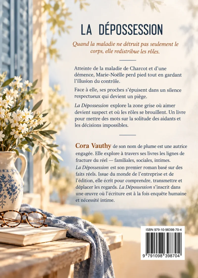 Quatrième de couverture de &laquo;&nbsp;La dépossession&nbsp;&raquo;