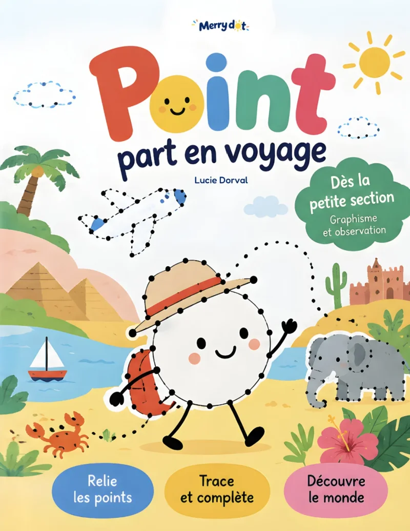 Couverture de &laquo;&nbsp;Point part en voyage&nbsp;&raquo; par Lucie Dorval