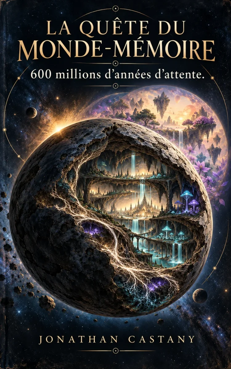 Couverture de &laquo;&nbsp;La quête du monde-mémoire&nbsp;&raquo; par jonathan castany
