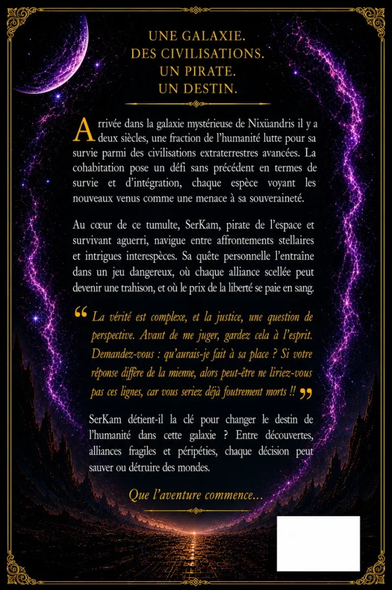 Quatrième de couverture de &laquo;&nbsp;D'une étoile à une autre&nbsp;&raquo;