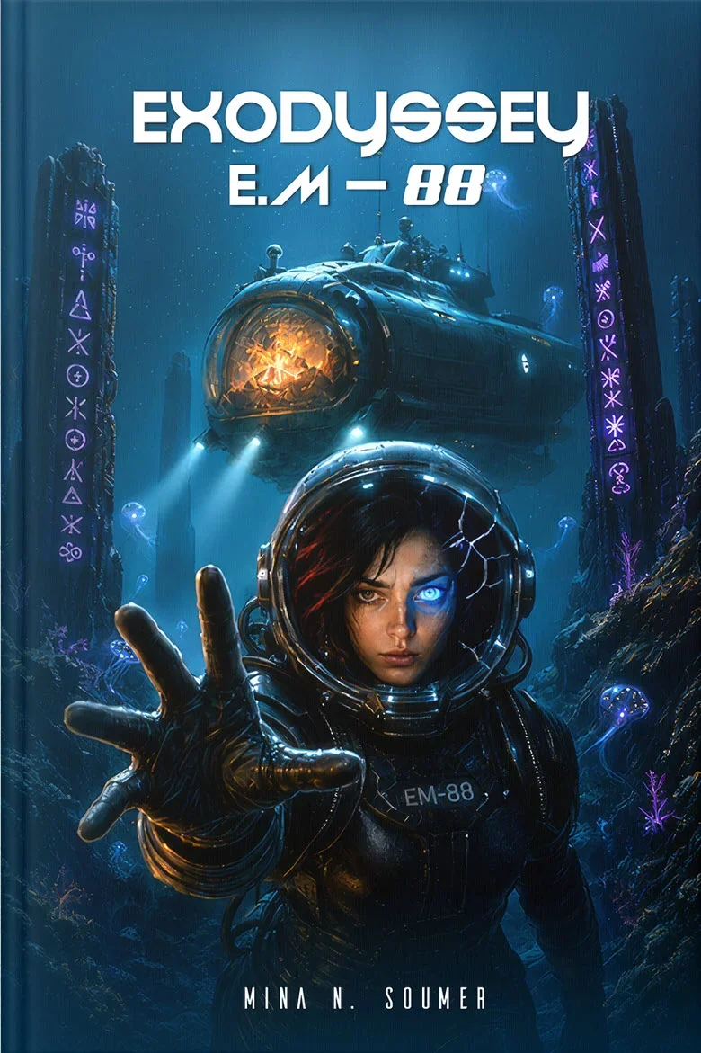 Couverture de &laquo;&nbsp;Exodyssey E.M-88&nbsp;&raquo; par Mina N. Soumer