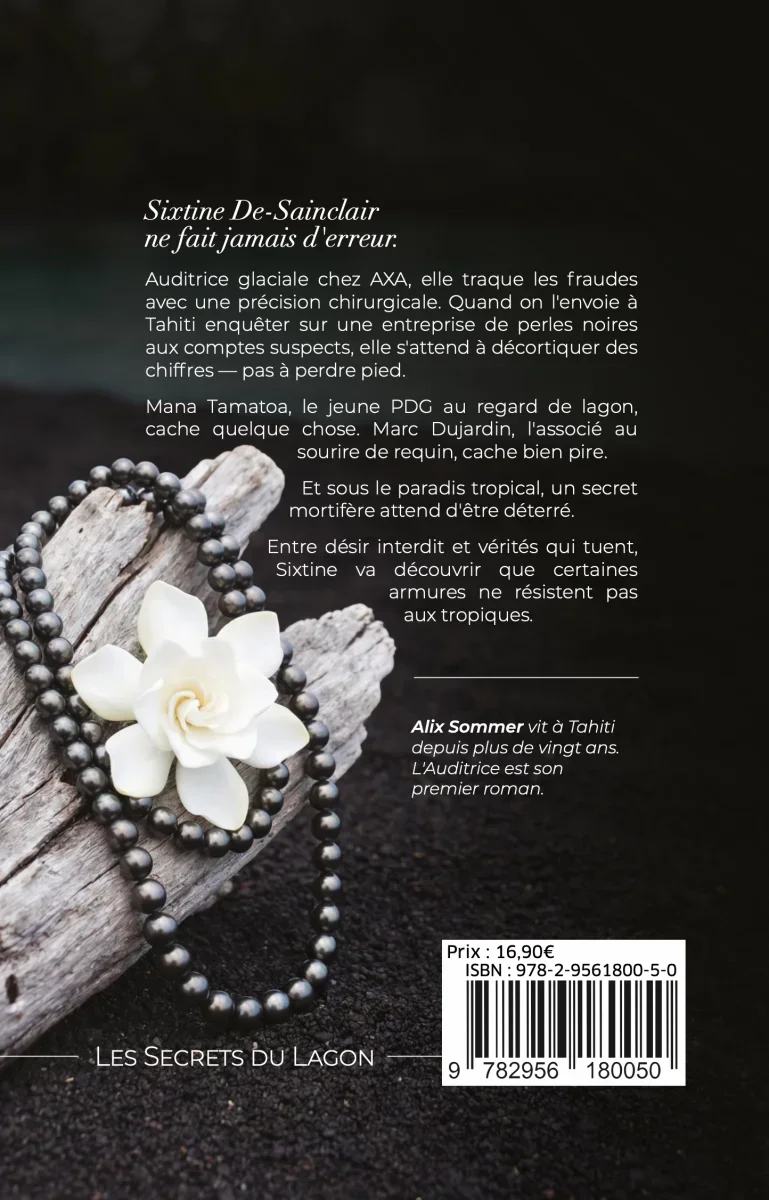 Quatrième de couverture de &laquo;&nbsp;L'AUDITRICE&nbsp;&raquo;