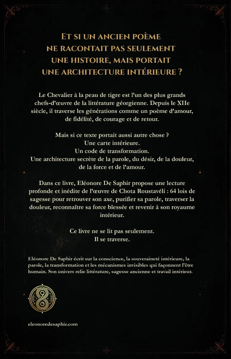 Quatrième de couverture de &laquo;&nbsp;Le Code du Royaume intérieur&nbsp;&raquo;