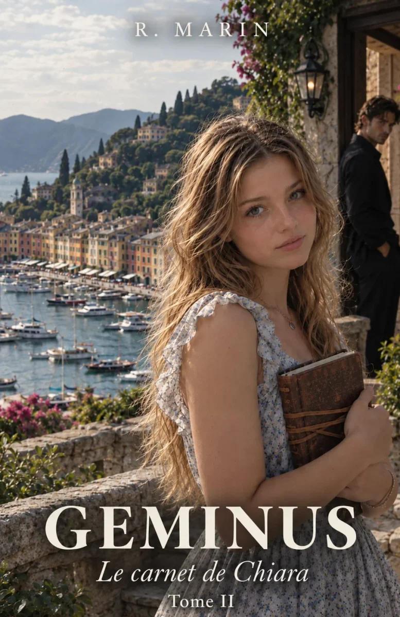 Couverture de &laquo;&nbsp;GEMINUS : Le carnet de Chiara&nbsp;&raquo; par R. Marin