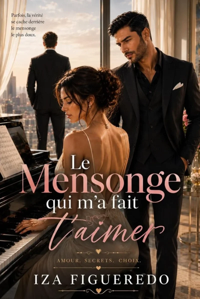 Couverture de &laquo;&nbsp;Le Mensonge qui m'a fait t'aimer&nbsp;&raquo; par Iza Figueredo