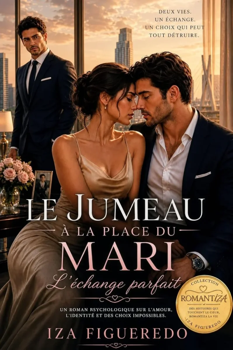 Couverture de &laquo;&nbsp;Le Jumeau à la Place du Mari : L’échange parfait&nbsp;&raquo; par Iza Figueredo