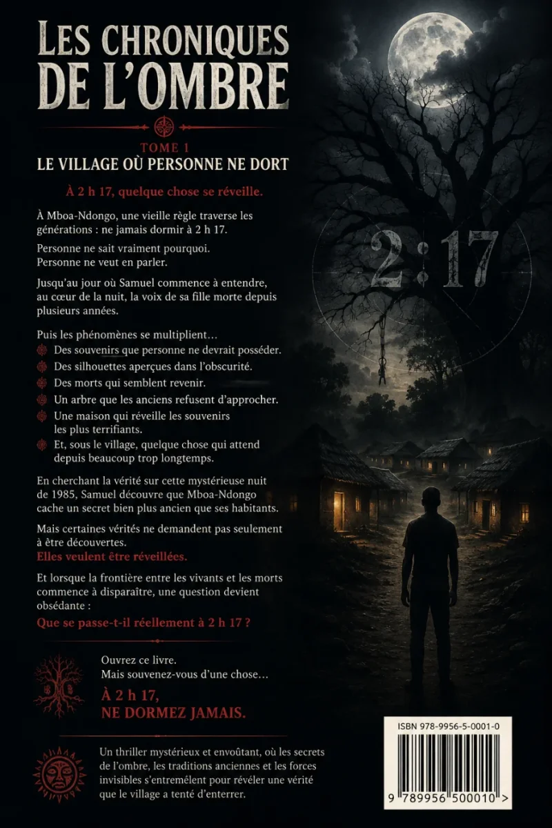 Quatrième de couverture de &laquo;&nbsp;LE VILLAGE OÙ PERSONNE NE DORT&nbsp;&raquo;