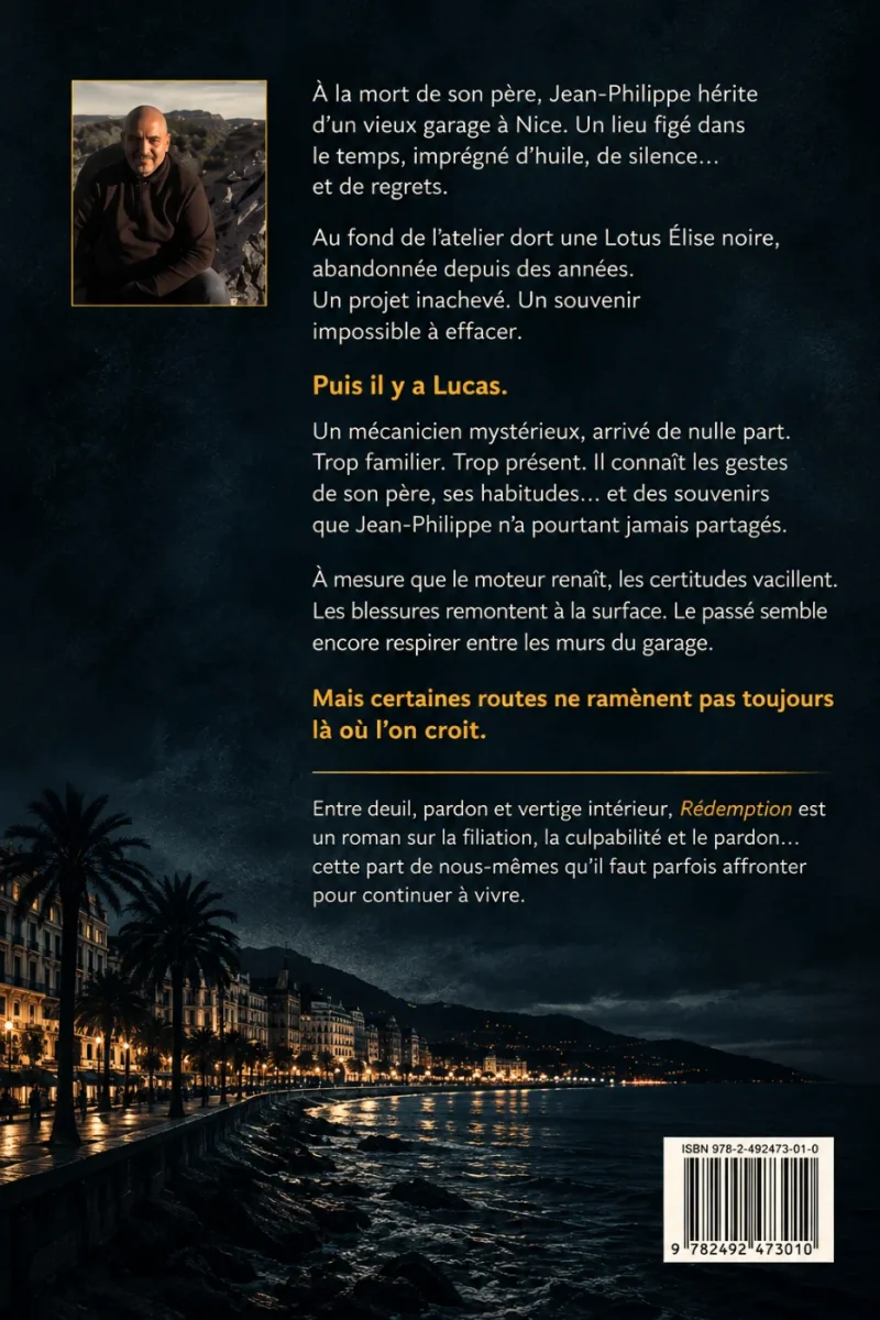 Quatrième de couverture de &laquo;&nbsp;Rédemption&nbsp;&raquo;