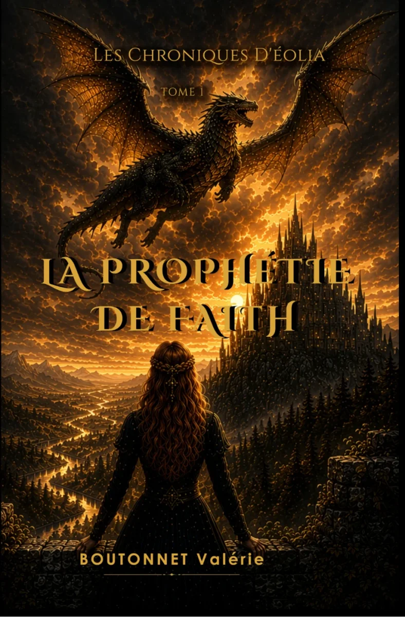 Couverture de &laquo;&nbsp;La Prophétie de Faith&nbsp;&raquo; par Valérie Boutonnet