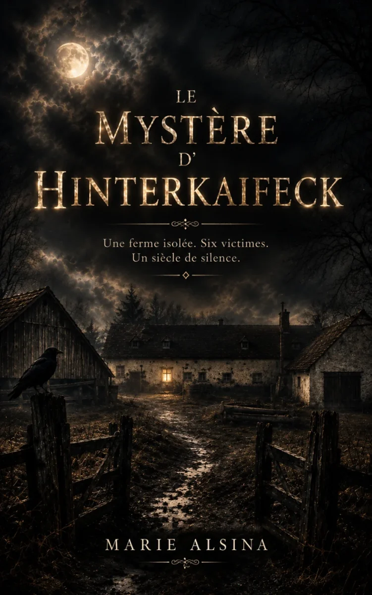 Couverture de &laquo;&nbsp;Le Mystère d’Hinterkaifeck: Une ferme isolée. Six victimes. Un siècle de silence.&nbsp;&raquo; par Marie Alsina